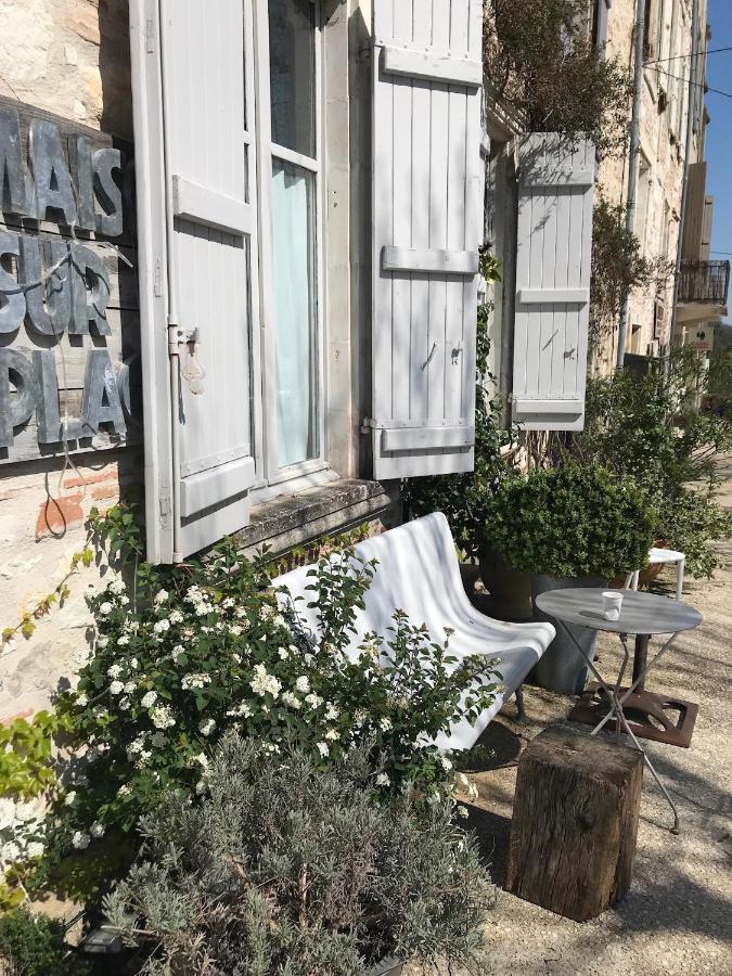 La Maison Sur La Place Penne-d'Agenais Bagian luar foto