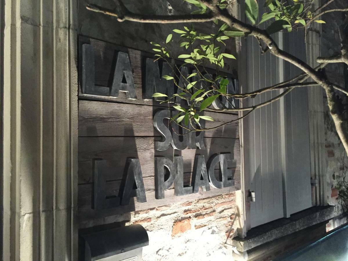 La Maison Sur La Place Penne-d'Agenais Bagian luar foto